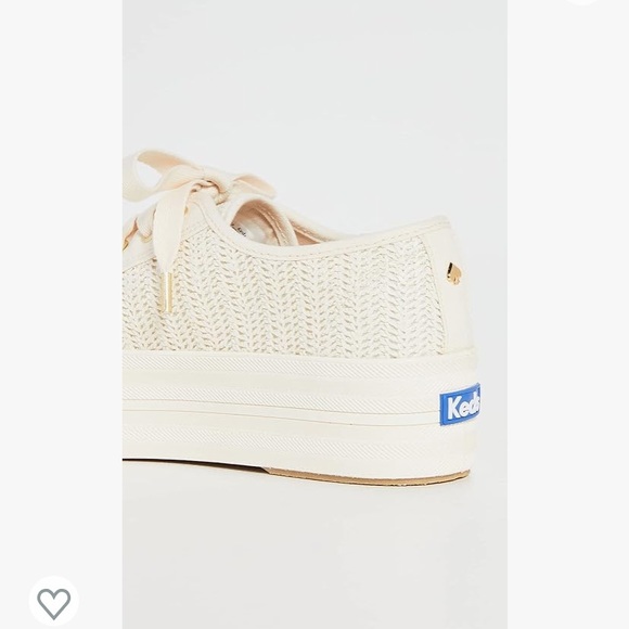 Keds x Kate Spade woven platform shoes sz 10 - Picture 3 of 9